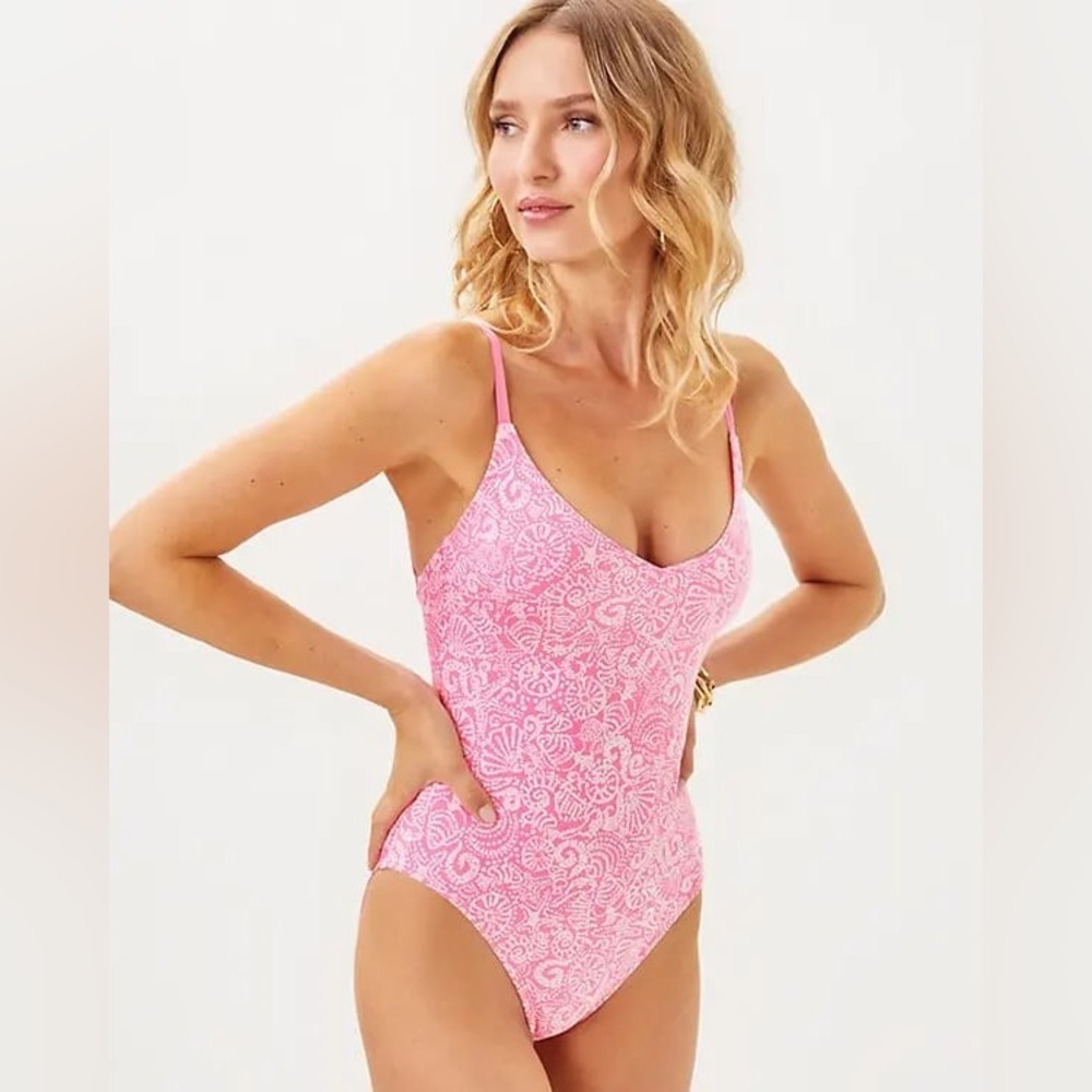 NWT Lilly Pulitzer Pink One Piece Swimsuit